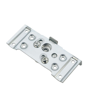 Perlengkapan Roda Pintu Lipat Besi dan Nilon untuk Pintu Lemari Geser 8.5cm*11cm