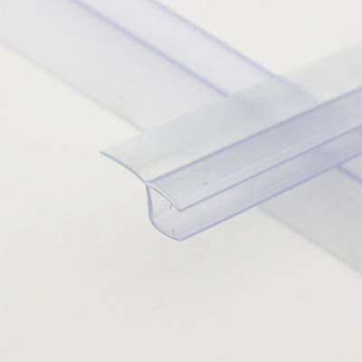 Strip Segel Pintu Shower Kaca Tempered 6-12MM Tanpa Bingkai dengan Segel PVC Anti Air