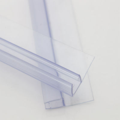Strip Segel Pintu Shower Kaca Tempered 6-12MM Tanpa Bingkai dengan Segel PVC Anti Air