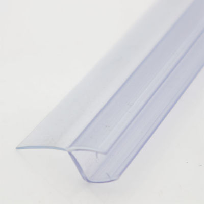 Strip Segel Pintu Shower Kaca Tempered 6-12MM Tanpa Bingkai dengan Segel PVC Anti Air