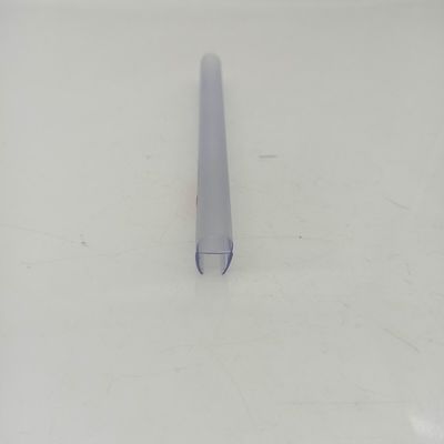 Segel Strip PVC Tahan Air untuk Pintu Kaca Shower Aksesori Kamar Mandi Bening Long Lift 6-12mm