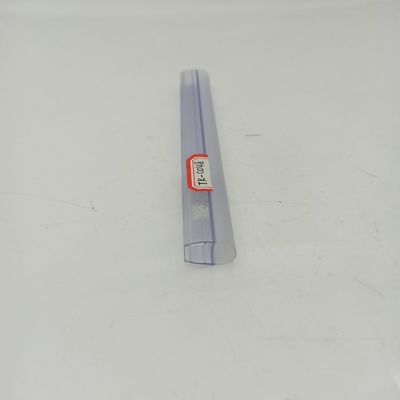 Segel Strip PVC Tahan Air untuk Pintu Kaca Shower Aksesori Kamar Mandi Bening Long Lift 6-12mm