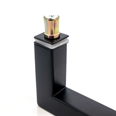 Pegangan Pintu Shower Persegi Baja Tahan Karat 6 "8" Back to Back untuk Desain Hotel Modern