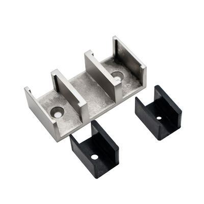 Double Door Opening Shower Glass Sliding Accessories dengan Modern Sliding Shower Door