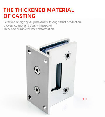 Pintu Shower Persegi Stainless Steel dengan Baki Keramik dan Pintu Pivot Kaca 90 Derajat