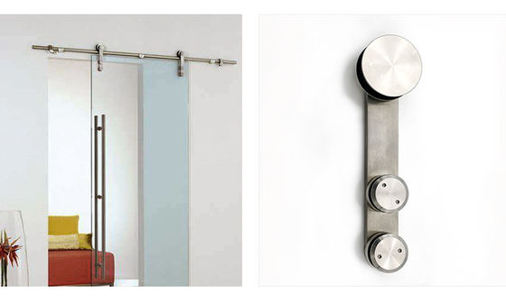 Perlengkapan Perangkat Keras Pintu Gudang Kaca Hotel Tahan Korosi dengan Material Zinc Alloy