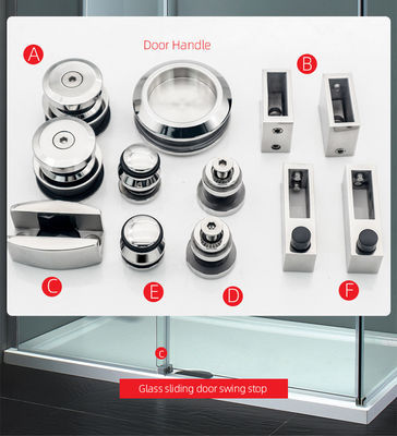 Fittings pintu geser bar 30*10 dengan paduan seng/baja tahan karat 304 Konstruksi tubuh