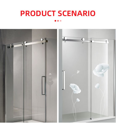 Fittings pintu geser bar 30*10 dengan paduan seng/baja tahan karat 304 Konstruksi tubuh