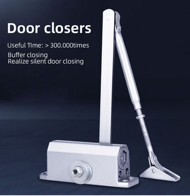 Max Door Weight 45-65kg Aluminium Alloy Auto Sliding Door Closer dengan Finish Disesuaikan