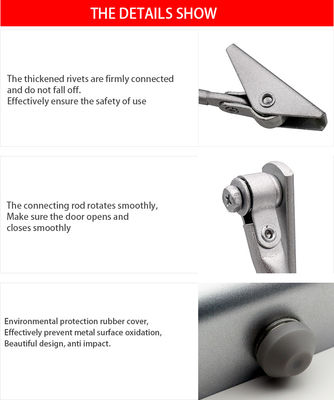 Penutup Pintu Sensor Otomatis Berat Pintu Maksimal 45-65kg untuk Semua Pintu Baja Logam dan Plastik