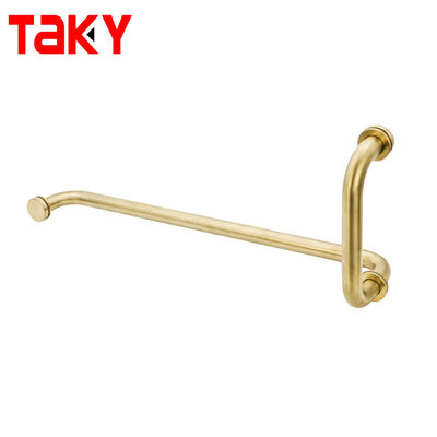 Disesuaikan Aluminium Hardware Stainless Steel Tarik Genggam Shower Screen Glass Door Handle