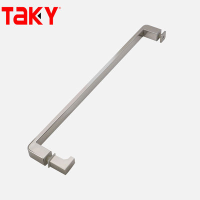 Pegangan Pintu Kaca Kamar Mandi Polish Kustom Pegangan Pintu Tarik Kaca Stainless Steel