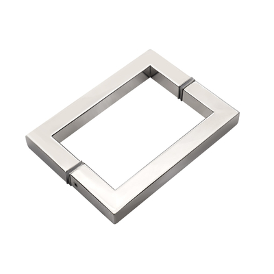 Stainless Steel Square Shower Glass Pintu Handle