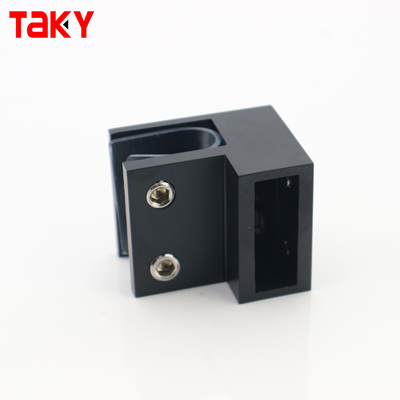 F Bentuk Wall Mount Kamar mandi Shower Screen Hardware Connector Clamp