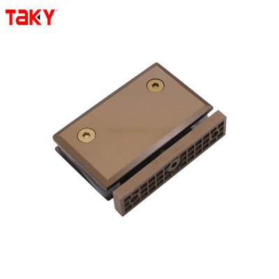 Baja tahan karat 90 derajat kaca ke dinding engsel klip kaca klip