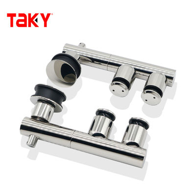 Glass Sliding Hardware Fittings Modern Shower Sliding Door System for Hotels