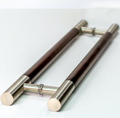 Harga bagus Desain modern pintu kaca tempered tarik pegangan dengan stainless steel dan sanding akhir on line