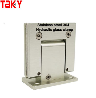 Harga bagus Engsel Pintu Kaca Hidrolik Stainless Steel 304 Penutup Lembut untuk 90 Derajat on line