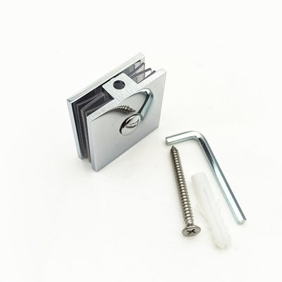 Harga bagus Klem Shower Dinding ke Kaca Chrome Plate Kuningan Kanada untuk Lebar Pintu 600-800mm Produk Terlaris on line