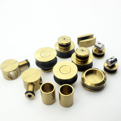 Harga bagus 70mm Big Wheel 8-12mm Frameless Glass Sliding Doors Exterior Kit untuk Kamar Mandi on line