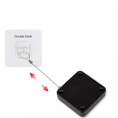 Harga bagus 800G 1000G Hitam Putih ABS Multifungsi Penutup Pintu Tanpa Punch dengan Ukuran 44*44*1.6cm on line