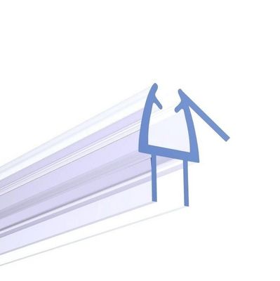 Harga bagus Desain Modern Strip Segel Air PVC Bening 8-12mm untuk Layar Pancuran Fungsi Tahan Lama on line