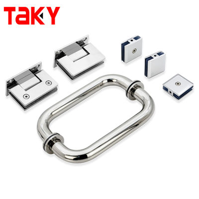 Harga bagus 1.0mm Ketebalan pipa Baja tahan karat D Tipe Glass Pintu Tarik Genggam untuk kamar mandi hotel on line