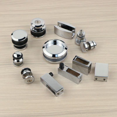 Harga bagus Hardware pintu geser kaca untuk kamar mandi Desain baja tahan karat tahan lama on line