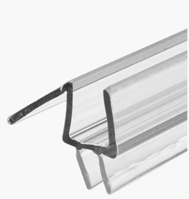 Harga bagus Fitting Pintu Shower Plastik 12mm Co-extruded PVC Tahan Air untuk Segel on line