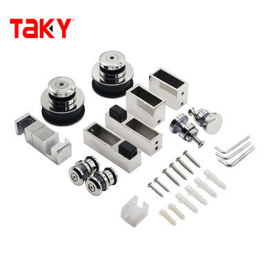 Harga bagus Aksesoris pintu geser kaca stainless steel tipe persegi tahan lama dan ramah anggaran on line