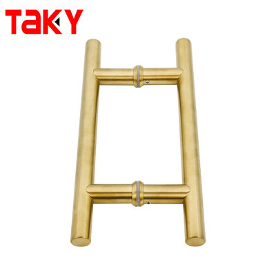 Harga bagus TK-H003 Gagang Pintu Baja Mewah dengan Finishing Perak dan Desain Satin/Mengkilap Canggih on line