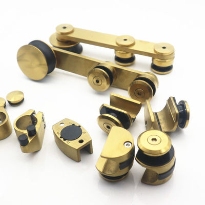 Harga bagus 80-120kg Beban Bantalan Aksesoris Pintu Geser Kaca Sempurna untuk renovasi kamar mandi on line