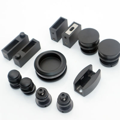 Harga bagus 48mm Wheel Gold Shower Roller Heavy Door Sliding Glass Hardware System Kits Gaya Amerika on line