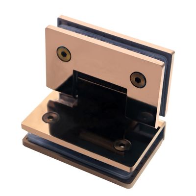 Harga bagus Engsel Kamar Mandi Hotel 90 Derajat Engsel Pintu Shower Permukaan Melengkung dalam Baja Tahan Karat on line