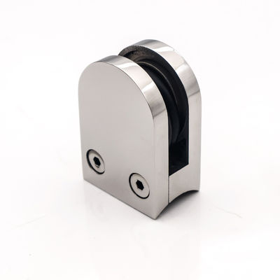 Harga bagus Pemasangan dinding dari stainless steel kamar mandi pancuran kaca Clamp Square Corner Clip Heavy Duty on line