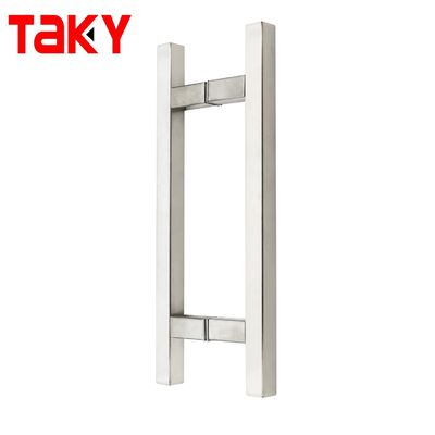 Harga bagus Gagang Tarik Pintu Kaca Shower Geser Stainless Steel Gaya Desain Modern untuk Rumah Sakit on line