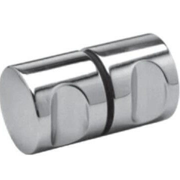 Harga bagus Pegangan Pintu Pancuran Selesai Polandia Pegangan Jendela Pintu untuk Kenop Pintu Rata Kaca Kamar Mandi on line