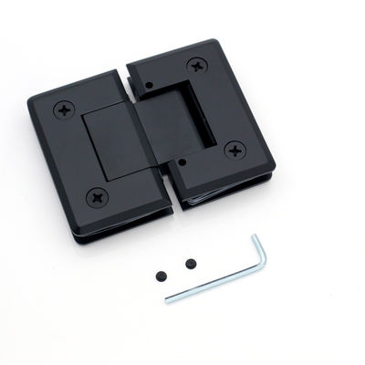 Harga bagus Engsel Shower Kamar Mandi Kaca ke Kaca Paduan 180 Derajat untuk Kaca 8-12mm Gaya Desain Modern on line