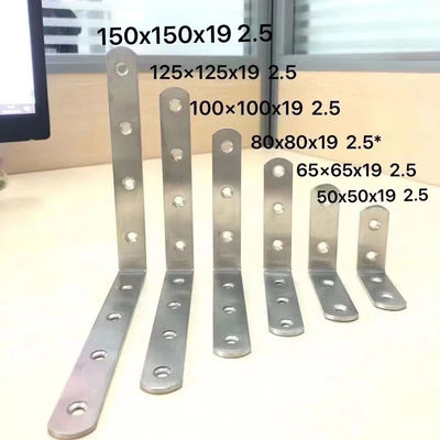 Harga bagus Penyangga Sudut Kanan dengan Sudut Buka 90 Derajat untuk Braket Furnitur Dinding Kustom on line