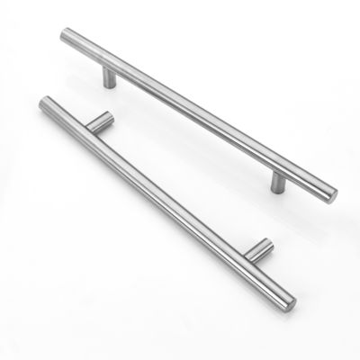 Harga bagus PSS Matt Hitam T Bar Furniture Handle Cabinet Genggam kecil on line