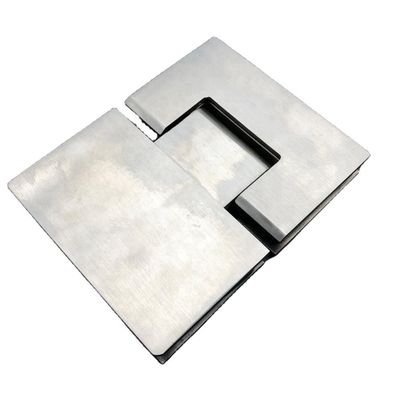 Harga bagus Zinc Alloy Polish Finish Shower Hinges untuk Instalasi Layar Mandi Foshan on line