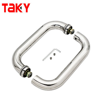 Harga bagus Aluminium tahan lama Double Sisi Glass Pintu Tarik Genggam untuk Aplikasi Pintu Luar on line