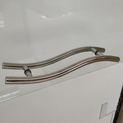 Harga bagus Pegangan Tarik Pintu Kaca Dua Sisi yang Dapat Disesuaikan Sepanjang 1000mm untuk Gaya Desain Modern on line