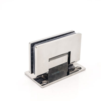 Harga bagus Gaya Desain Modern Engsel Shower Tutup Lembut SS304 untuk Pintu Kaca Kamar Mandi 90 derajat H on line