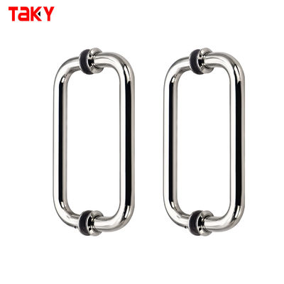 Harga bagus Hotel Kamar Mandi Shower Kaca Pintu Tarik Handle Stainless Steel 304 Glass Pintu Handle on line
