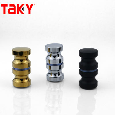 Harga bagus Peralatan kamar mandi Shower Fitting Kuningan Baja tahan karat Tarik Pintu Kaca Genggam dan Keku on line