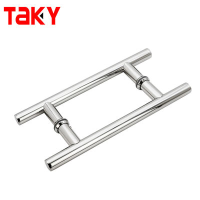 Harga bagus Eksterior stainless steel Glass Door Pull Handle untuk kamar mandi kamar mandi panjang 600mm on line