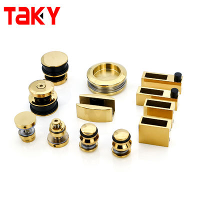 Harga bagus Perangkat Keras Pintu Geser Kaca Tanpa Bingkai Baja Tahan Karat Kit Perangkat Keras Pintu Shower Geser Kaca on line