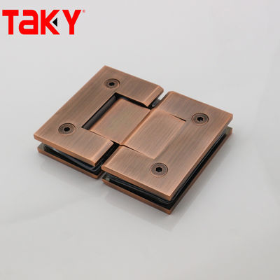 Harga bagus Aksesori Perangkat Keras Kamar Mandi Engsel Pintu Shower Penjepit Kaca Baja Tahan Karat 180 Derajat on line