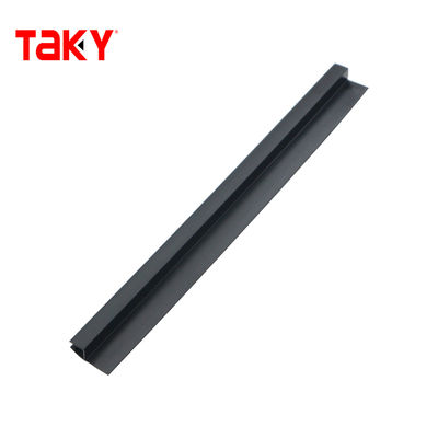 Harga bagus Hitam PVC Shower Glass Door Waterproof 6-12 mm Shower Sealing Waterproof Strip on line